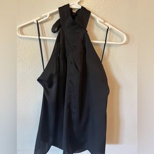 NWT Black Express Halter Top (M)
